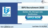 IBPS Recruitment 2020 Banker RA Manager Jobs Notification