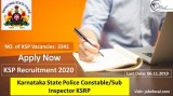 KSP Recruitment 2020 Karnataka State 3341 Police ConstableSub In