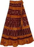 Buy online Cotton long wrap skirt in Jaipur