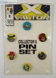 MARVEL 1989  X- Factor collector s set of 6 pins