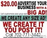 WE CREATE BIG BUSINESS ADS FOR INTERNET ADVERTISING and MARKETIN