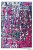 Deep Pink Spray Silk Modern Carpet - Halloween Rug Sale - Rugs a