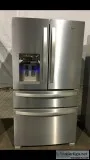 Whirlpool refrigerator stainless steel French door