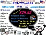 All major appliance in home repair Refrigerator Stove Dishwasher