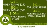 Plumbers Farmers Branch