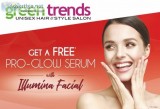 Glowing  Just 3000- Illumina Facial  Green trends - Beauty Salon