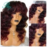 OMBRE LACE FRONT HUMAN HAIR WIGS