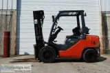 Toyota Forklift Gas Engine 6500 lbs. Capacity