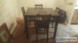 DINNING TABLE AND CHAIRSCOUNTER HIGHT