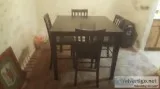 DINNING TABLE AND CHAIRSCOUNTER HIGHT