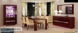 Charme Diamond Mahogany Dining Set - contemporary