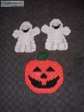 New Handsewn Halloween Magnets