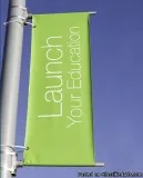 Light Pole Banner Printing - WHOLESALE