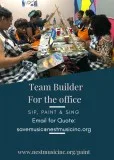 Sip paint and Sing Office Team Builder