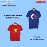 Buy Cool Men and Women T-shirt in Lafangey