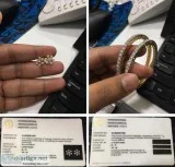 Diamond Earring and Bangles - Chandra Diamond Jewelry