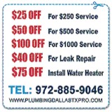 plumbers in dallas texas