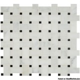 Free Shipping Greecian White Basketweave Polished Pattern Mosaic