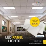 Install LED Panel Lights For Better Indoor Lighting
