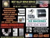 Walk in box Reach in cooler Ice machine Cappuccino machine Repai