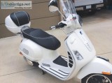 2010 Vespa 300 ie White 300cc