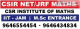 CSIR NET MATHS  IAS  IIT-JAM  MSc Entrance Coaching in Chandigar
