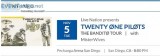 2 Twenty One Pilots Tickets