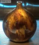 Multi-Colored Ceramic Vase