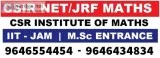 CSIR NET MATHEMATICSGATEIAS JAMMSc Ent Coaching Chandigarh