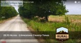 Limestone County TX - 28.53 Acres
