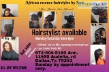 African essence hairstyles by Ann