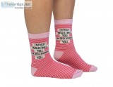 I&rsquom not Insulting You I&rsquom Describing You  Funny socks 
