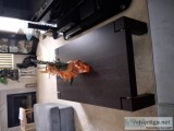 ALL WOOD COFFEE TABLE