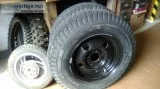 Two Trailer Tires