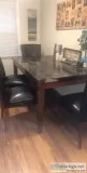 Real Marble 5 piece Dining Room set