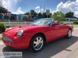 2002 FORD THUNDERBIRD  LOW MILES  BOTH TOPS  WE SHIP WORLDWIDE 