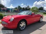 2002 FORD THUNDERBIRD  LOW MILES  BOTH TOPS  WE SHIP WORLDWIDE 