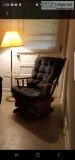 Bedtable and chairslove seatglider lamp  corner tv cabinet  and 
