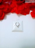 5 CZ Bendable CartilageTragus and Septum Ring