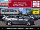 Used 2015 VOLKSWAGEN GOLF SPORTWAGEN TDI S for Sale in San Diego