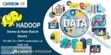 Hadoop Demo and New Batch Starts on 6th Nov (Wednesday)  8 AM (H