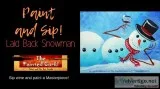 Sacramento Studio 1213 Laid Back Snowman  SAC Connect &quotPaint