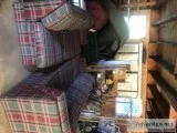 Large sectional with otteman