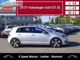 Used 2015 VOLKSWAGEN GOLF GTI SE for Sale in San Diego - 20704