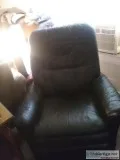 Black Leather Lazy Boy Recliner