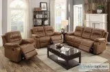 New Beautiful Brown  Reclining Sofa Set 3pc &quotWHOLESALE&quot 