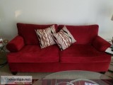 Couch and loveseat