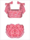 Girls Two Piece Swimsuit