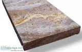Tuscany Scabas 8X8 Honed Unfilled Tumbled Paver