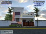 Treble Bedroom villa for sale in trichy puthur